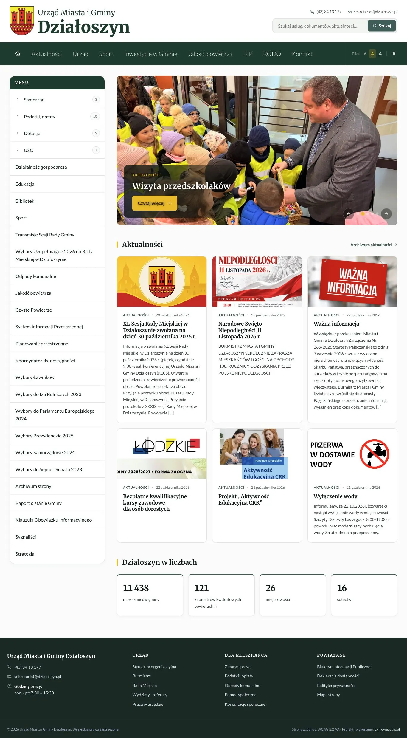 Podgląd realizacji UMiG Działoszyn